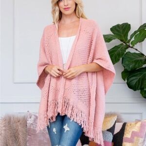 Woman’s Sweater Kimono/Poncho